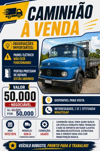 608 D (CARROCERIA ABERTA)