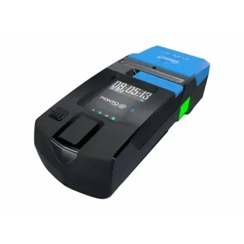 Relógio De Ponto Henry Compacto Móvel Ponto E Biométrico