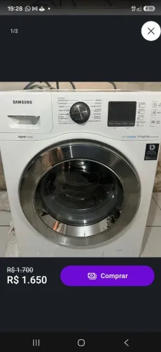 Lava e seca Samsung 10kg
