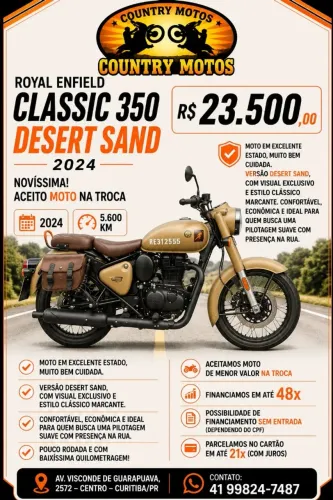 Royal Enfield Classic 350 - 2024 - Novíssima