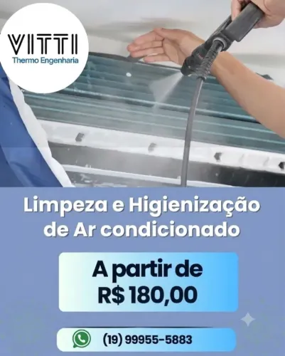 Limpeza de ar condicionado