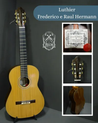 Violão de luthier Frederico e Raul Herrmann, 2021