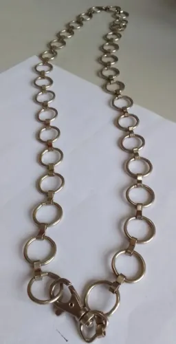 Corrente de cintura para chaveiro