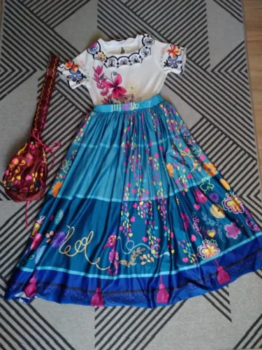 Vestido Mirabel - Encanto - Fantasia Mirabel