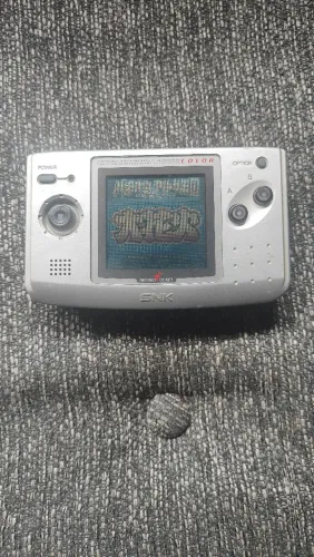 Neo Geo Pocket Color Cinza LEIA