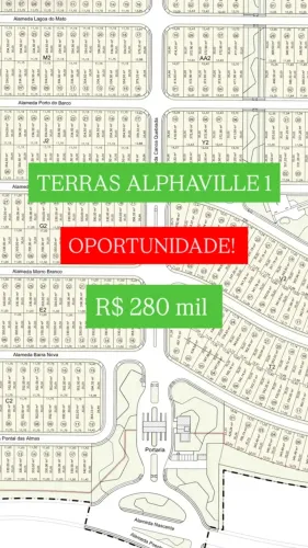 Oportunidade de lote à venda no Terras Alphaville 1