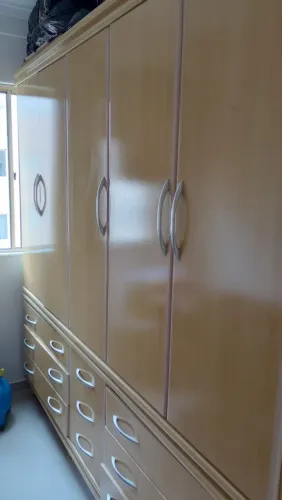 Guarda roupa casal desmontado