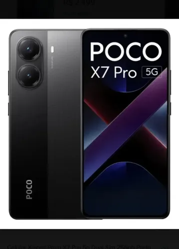 Poco x7 pro 8gb 256gb preto
