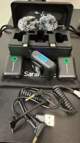 Microfone Saramonic Blink 500 B2+ (de lapela)