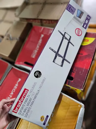 Suporte para tvs inclinável até 85 polegadas 