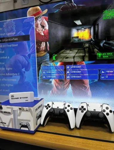Game Stick 4K Video Game com +20MIL JOGOS
