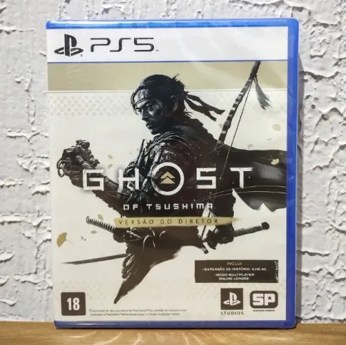 Ghost Of Tsushima Versão do Diretor Ps5 Lacrado (Aceitamos seu jogo usado com pagamento)
