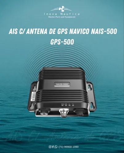 AIS c/ antena de GPS navico nais-500