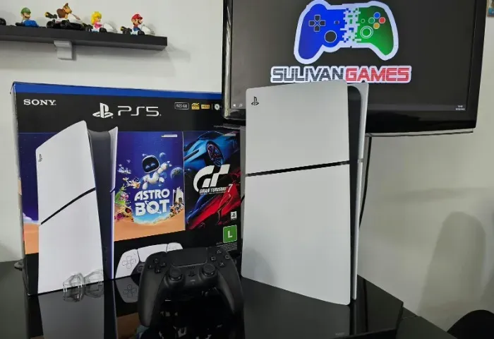 Playstation 5 (ps5) Slim digital seminovo - Garantia 6 meses.