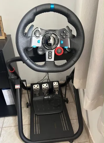 Volante Logitech + Cockpit PS5