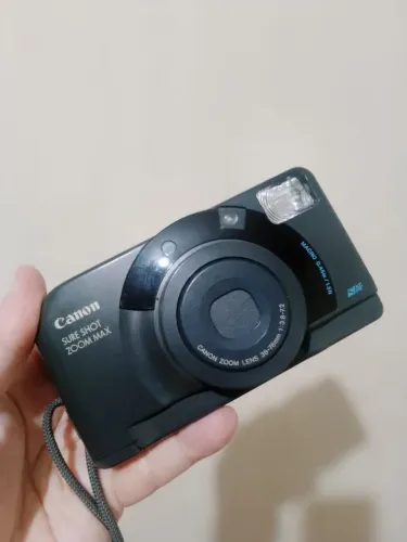 Câmera fotográfica Canon sure shot zoom max