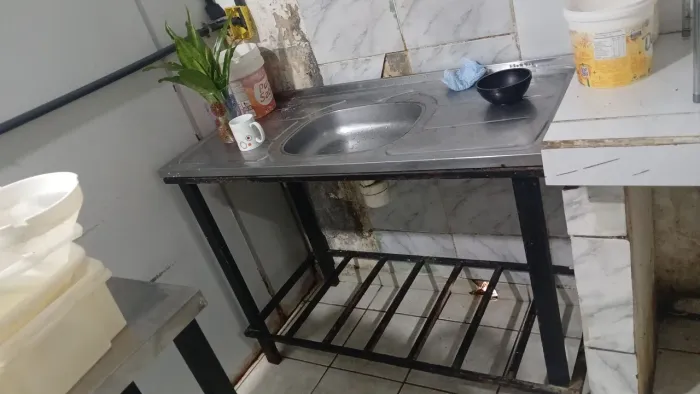 Pia móvel ideal para delivery
