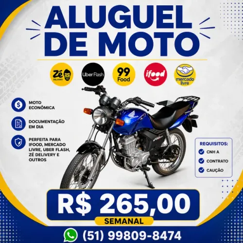 Aluguel de Moto