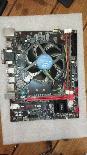 Kit upgrade i5 4590 + 16gb 1600mhz + cooler + placa mãe