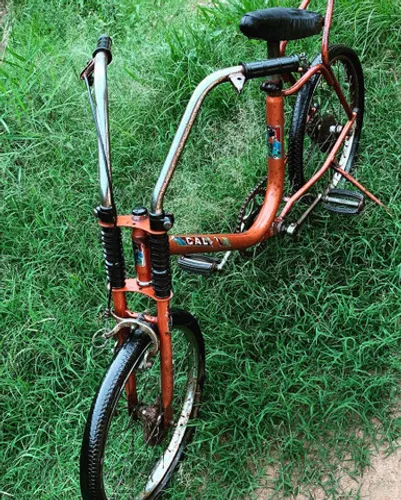 Antiguidades e decorações ?Bicicleta retrô Caloi berlineta aro 16