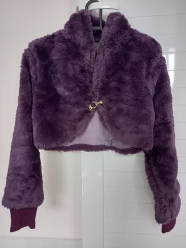 Casaco de Pelinho Morena Rosa