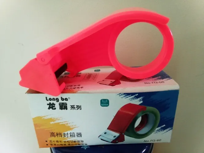 Máquina de colar fita Durex larga colador de fita