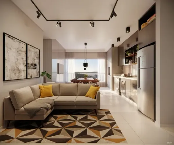 Apartamento em fase de construção no bairro Palmital de Chapecó-SC