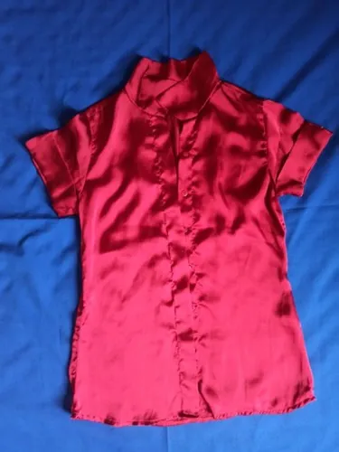 Desapego Blusa feminina social vermelha