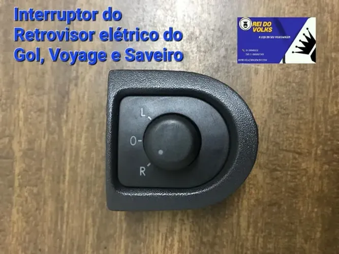 Interruptor do retrovisor do retrovisor elétrico do Gol,  Voyage e Saveiro 