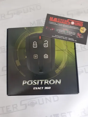 Alarme. Positron. Exact 360. Com 2 controles. Garantia. Novo. Instalado.