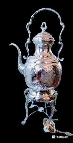 Chocolateira/ samovar russo, em prara 90