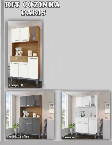 PROMOÇÃO ARMÁRIO DE COZINHA PARIS 499,90 SÓ MANDA O ENDEREÇO