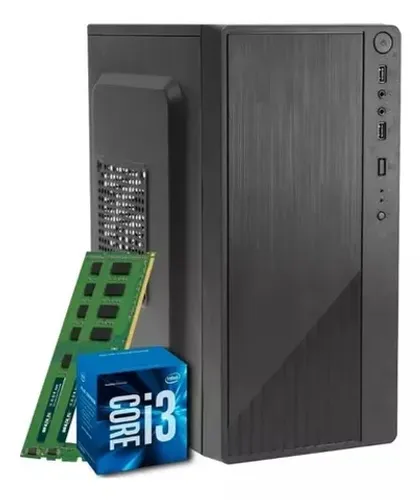 Computador Basico Simples Barato Core I3, 4gb, Ssd 120gb Nfe