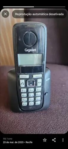 Telefone com secretária eletrônica Gigaset