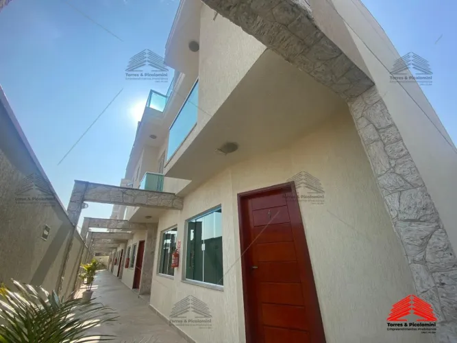 Condomínio de sobrados novos à venda na Vila Alpina com 112m², Terraço gourmet privativo, 
