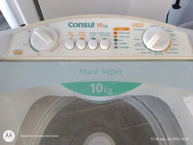 LAVADORA CONSUL MARÉ 10 KLS 