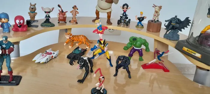 Homem Aranha  e Personagens da Infância