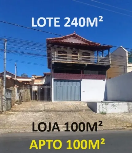 Casa Mais Galpão 100m² Bairro Cardoso Região do Barreiro - Oportunidade
