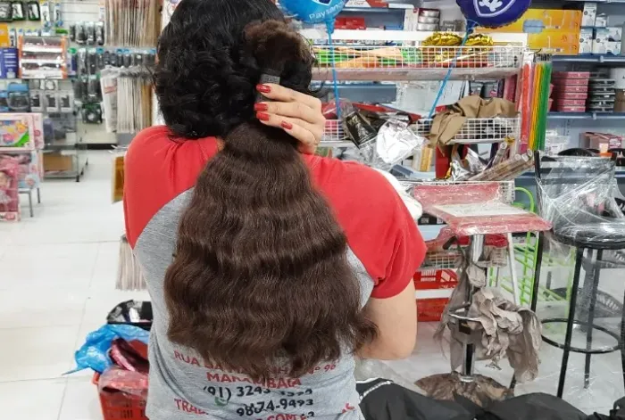 Cabelo H 45cm 168g 6,40 Cast Clar,ond Regional