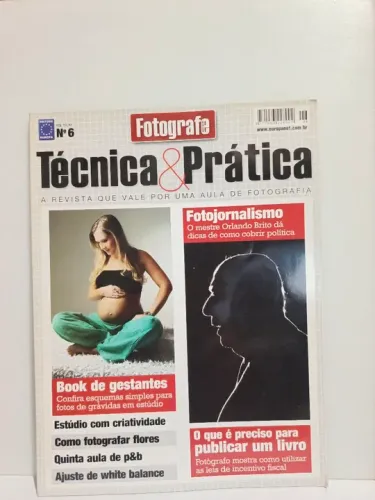 Revista técnica e prática, book de gestantes