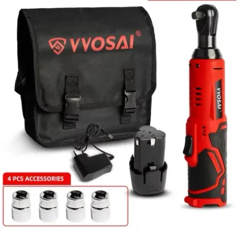 NOVA | Chave de Catraca Elétrica 3/8 12v Sem Fio - Fazemos Entrega