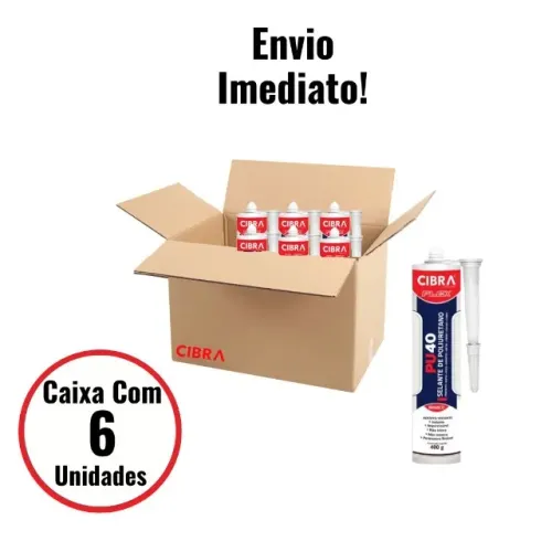 Caixa Pu 40 Com 6 Unidades