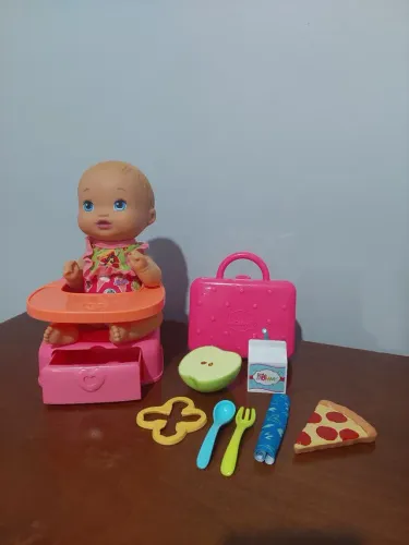 Boneca Little Momy Lanchinho Surpresa