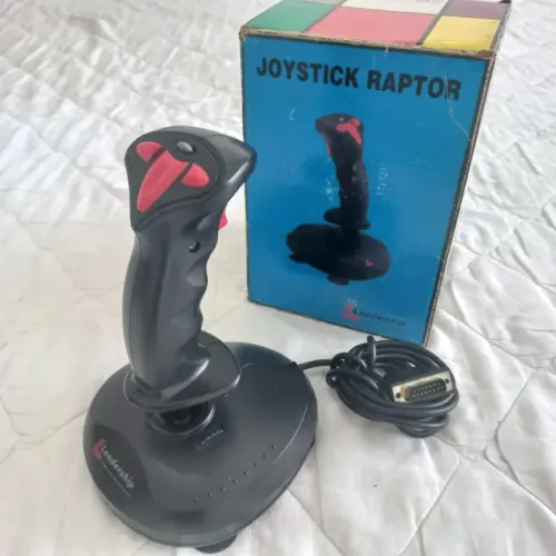 Controle Joystick Raptor Leadership p/ PC c/ Caixa original