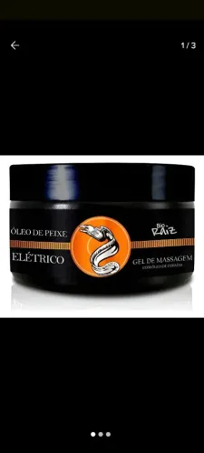 Gel de massagem para dor