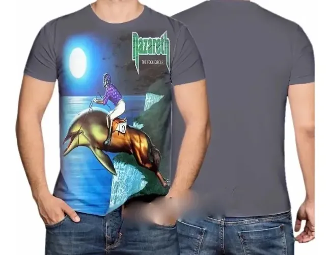 Camiseta Nazareth The Fool Circle tamanho M