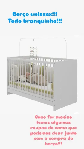 Berço para quarto de bebê 