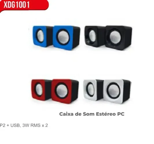 Caixa de som PC XDG1001