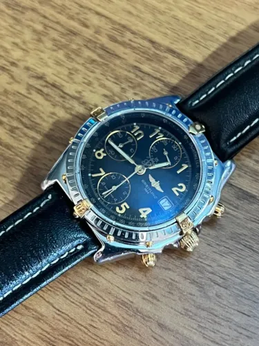 Relógio Breitling Chronomat Automático - Aço/Couro - 40mm - Certificado