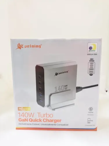 Base de carregamento Turbo GaN 140W - Peining